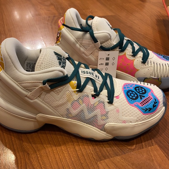 New W Tags Adidas D.O.N DON issue 2 GCA size 7 - Picture 3 of 7